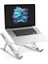 N29-3-GÜMÜŞ Katlanır Aluminyum Macbook Laptop Bilgisayar Standı 1