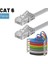 Cat6 Yassı RJ45 Ethernet (Network, Internet) Kablosu (5 Metre, Gri) 3