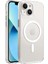 iPhone 13/14 Için Magsafe ile Uyumlu Supermatt Serisi Arkası Parmak Izi Tutmayan Sert Mat Polikarbonat Kenarları Tpu Silikon Metal Tuşlu Premium Şeffaf Kılıf Kapak (Manyetik, 13-14) 1