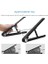 Saıjı X1 Laptop Sehpası, Katlanabilir, Tablet Sehpası, Alüminyum Alaşım, Online Sınıf Çalışması, Duruşu Iyileştirme, Isı Dağılımı Macbook, iPad ve 10-15,6 Inç Olan Tüm Cihazlar ile Uyumlu. Beyaz 2