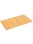 Home Kaydırmaz Tabanlı Bambu Banyo Paspası – 70X45 cm Doğal Ahşap Bambu Mat, Suya Dayanıklı, Kaymaz Paspas, Dekoratif ve Hijyenik Zemin Kaplama 2