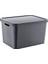 Stafi Çok Amaçlı Kapaklı Kutu 18 Lt Antrasit 1