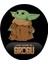 Baby Yoda Bilek Destekli Mouse Pad 1