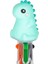 - Mini Magic Rainbow, 4 Renkli Tükenmez Kalem, Yeşil, Mavi, Turuncu, Siyah, Uç 1 Mm, Ergonomik Silikon Sap, Çap 2,3 Cm, Yükseklik 10 Cm, Dinozor 3