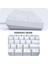 Leaven K620 Type-C Kablolu Klavye LED Rgb 61 Tuşlu Rgb Mekanik Oyuncu Işıklı Klavye Ergonomik Tasarım Bilgisayar Pc Için Gaming Keyboard Beyaz Renk Kırmızı Switch 2