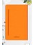 Color Tarihsiz Klasik Defter Rec Note 13X21 Çizgili Turuncu 2