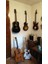Paket Gitar Askı Kanca Tutucu Duvara Montaj Ekran Akustik Gitar Standı Ukulele Bas Mandolin Banjo Duvara Monte Askıları Siyah 5