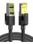 Cat7 Ethernet Kablosu Naylon 10GBPS 600MHZ Yönlendirici, Ps5, Ps4, Xbox One, Switch, Tv Vb. Ile Uyumludur. (1m) 1