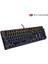 GK100F Mekanik Gaming Klavye Rgb Işıklı Kablolu Şık Zafir Modern Tasarım Türkçe Q 3