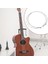 Easiyl 10 Adet E-1. Gitar Için Gitar Telleri Yüksek E-Tel 86,5 cm Akustik Gitar Teli Folk Gitar Teli Paslanmaya Karşı Dayanıklı Paslanmaz Çelik Gitar Telleri Için Yedek 2