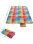 GCM61C Piknik Örtüsü, Renkli Kareli Desen, 195 x 150 cm Ab 3