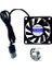 60X60X10 mm USB Fan Çift Bilyalı Rulman Sessiz, 5V, 0.10 A, 3000 Rpm Modem Receiver Dvr Playstation Tv Box, Telefon, Akvaryum Soğutucu, Fırçasız Soğutma Fanı, 1
