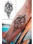 Gerçek Dövme Görünümlü 3 Boyutlu Saat Dövmesi, Tattoo, Erkek Geçici Dövme, Kol Dövmesi, Omuz Dövmesi 2