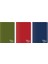Colors Ofis Serisi, A5 60 Yaprak Çizgili Karton Kapaklı Defter 6'lı Paket Renkli 2