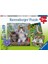 - 3 x 49 Parça Puzzle Tiger Babies (80465) 1