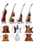 Punk Gitar Standı, Ahşap Akustik Gitar Stantları, Zebra Ahşap Elektrikli Gitar Standı, Çello Standı, Bas Klasik Banjo Gitar Standı, A Çerçeve Katlanır Gitar Standları 4
