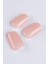 Beauty Takma Tırnak Seti &amp; Zararsız Yapıştırıcı Küt Pembe 3