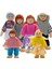 Toys Ahşap 6'lı Aile Kukla Seti 1