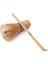 Matcha Çayı Karıştırıcı Fırça ve Kaşık Bamboo Whisk Köpürtücü CIN552 1