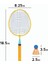 Sports Badminton Raket Seti - Smashminton, Büyük Boy- 2 Oyuncu, Arka Bahçe, Badminton Topu, Gençler ve Çocuklar Için 3
