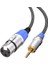 Xlr - 3,5 mm Mikrofon Kablosu, Kameralar, Dslr Kameralar, Bilgisayar Kayıt Cihazı ve Daha Fazlası Için 1/8" Mikrofon Kablosu - 3,3 Ft 1