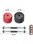 11 kg Dambıl Seti Blackred 6 In 1 Fitness Set 2