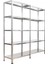 5 Katlı Duble 2 Li Galvaniz Çelik Raf Arşiv Depo Kiler Rafı 43X186X200 1