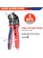 Açık Kablo Pabuçları Için Sıkma Pensesi - 0,25-1,5 Mm² Amp-Te 2,8/4,0/4,8/6,3 Jst-Sm2,54/xh2,54/vh3,96 ve Molex Için Sıkma Pensesi 2