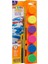 Tempera Suluboya Süper Yıkanabilir Fırçalı Fosforlu Renkler 6*25ML 2