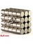 100 Adet 4x4 mm Yuvarlak Neodyum Mıknatıs N35 Güçlü Magnet Nikel Kaplama 1