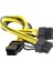 4302 Pci E 8 Pin (6+2) 2x Pci-E Ekran Kartı Power Çoklayıcı Kablosu 2