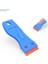 Mini Kazıyıcı - 10 Plastik Bıçaklı Spatula, Yapışkan ve Yapıştırıcı Çıkarıcı, Mavi 3