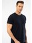 Erkek Kısa Kollu T-Shirt 1307/LACIVERT 2