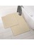Soft Melinda Natürel 2'li Banyo Paspası - Bej - 60X100 cm + 50X60 cm 2