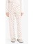 Pijama Takımı Regular Fit Baskılı Uzun Kollu Üst Desenli Uzun Alt-Fall in Love G3349AX25AU 5