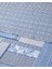 Patch Mosaic Çift Kişilik Çok Amaçlı Örtü 200X220 cm Mavi 4