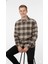 Erkek Klasik Ekose Flamel Gömlek 8020 4
