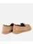 01AYH313280A300 KADIN Deri Bej Yumuşak Dokulu Günlük Loafer 4