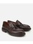 02AYH311880A480 ERKEK Deri Kahverengi Yumuşak Dokulu Klasik Loafer 2