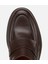02AYH311880A480 ERKEK Deri Kahverengi Yumuşak Dokulu Klasik Loafer 5