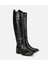 01CIH313360A100 KADIN Deri Siyah Binici Uzun Düz Çizme 2