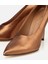 01AYH316600A470 KADIN Deri Bronz/gold Bilekten Bağlamalı Gold Detaylı Yüksek Topuklu Stiletto 3