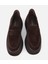 01AYH315720A480 KADIN Süet Deri Kahverengi Dolgu Topuklu Günlük Loafer 6