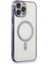 CPT16 iPhone 13 Pro Kılıf Magneticsafe Lazer Silikon - Mor 1