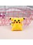Peluş Süs Sevimli Şekil Ince Işçilik Sarı Pikachu Anime Bebek Kolye Anahtar Için (Yurt Dışından) 2