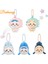Beehoney 12 cm Kawaii Deniz Hayvanı Peluş Bebek Sevimli Karikatür Anime Karakter Peluş Kolye Çocuklar Için Doğum Günü Yılbaşı Hediyeleri (Yurt Dışından) 1