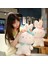 30/40/55 cm Önlük Büyük Yay Kabarık Çizgi Film Bebeği Sarılma Yastık Uyku Eşlik Tavşan Doldurulmuş Hayvan Bebek Peluş Yastık Süsleme Doğum Günü Hediyesi (Yurt Dışından) 4