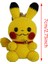 Pokemon Pikachu El Dokuma Granül Kadife Peluş Bebek Kolye Hediye Sırt Çantası Süsler Anahtarlık Kolye Doğum Günü Noel (Yurt Dışından) 4