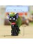 Miyazaki Studio Ghibli Miyazaki Kiki'nin Teslimat Hizmeti Kiki Modeli Kedi Pvc Dıy Mikro Tüm Maç Manzara Bahçe Peyzaj Bebek (Yurt Dışından) 2