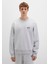 Mavi Logo Baskılı Gri Sweatshirt 0611716-80018 13